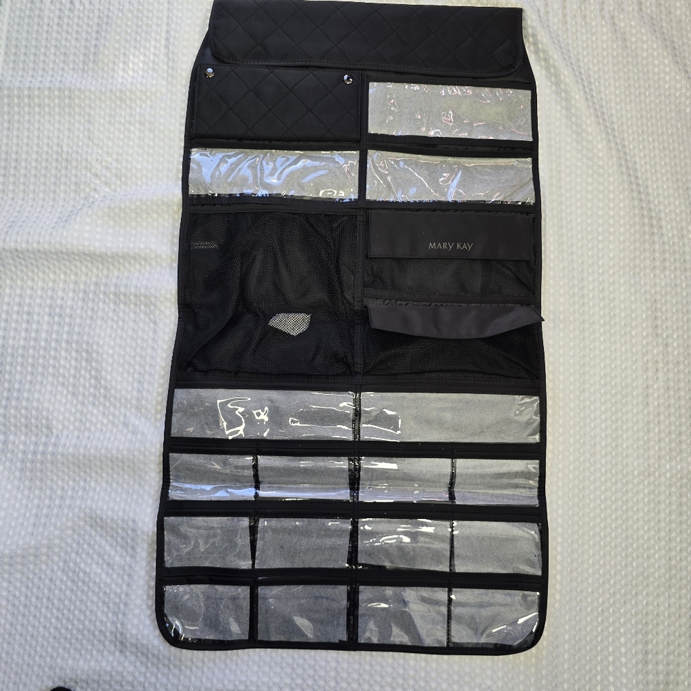 Mary Kay Double Sided Accessories Make Up Jewelry Toiletry Travel Organizer NEW